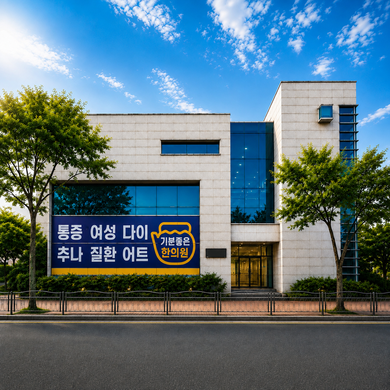 기분좋은한의원 외관